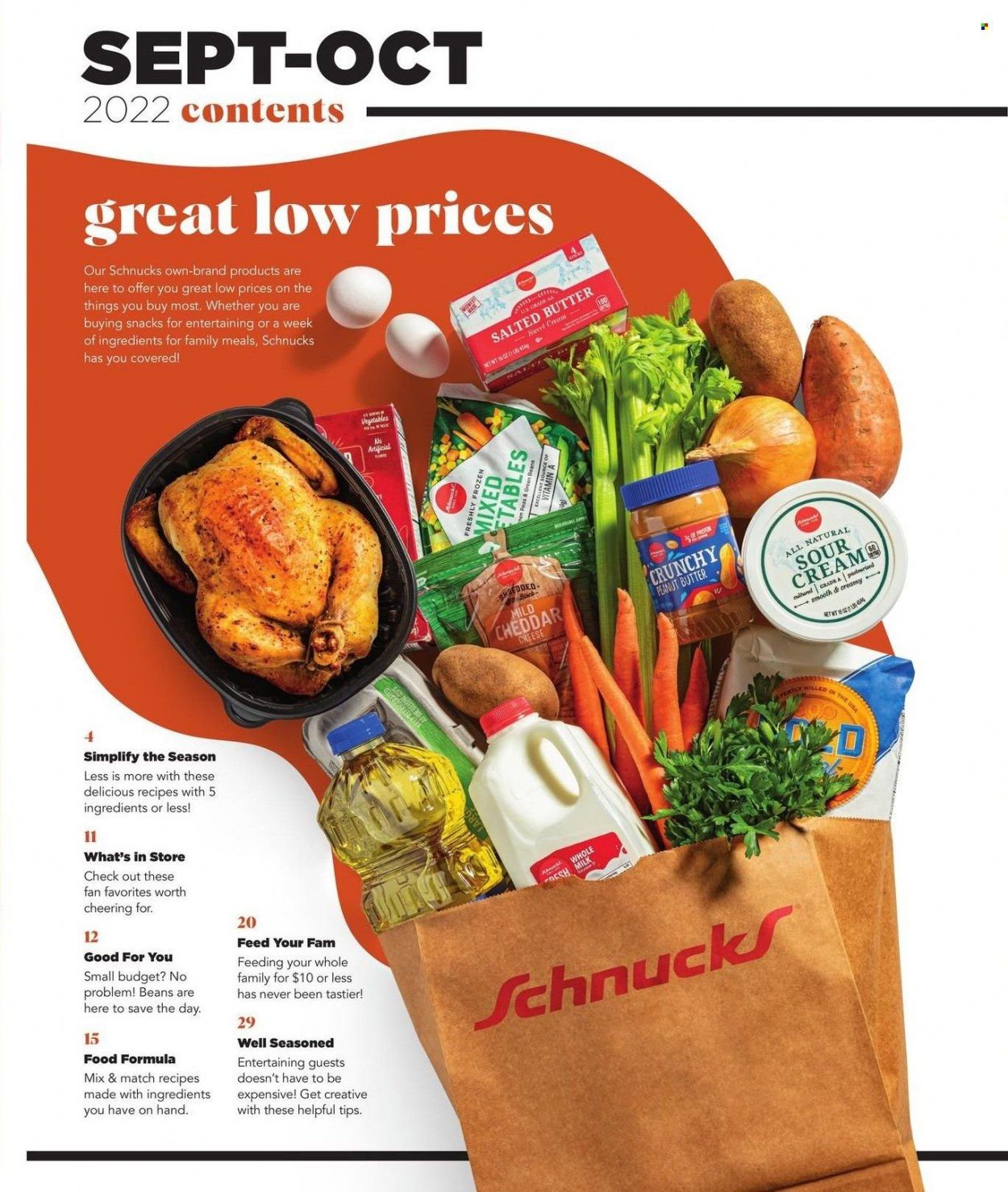 Schnucks (IA, IL, IN, MO) Weekly Ad Flyer Specials September 1 to October 31, 2022