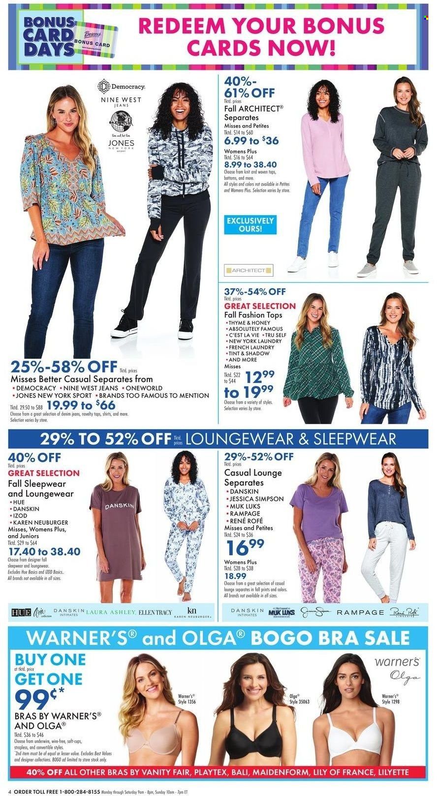 Boscov's (CT, DE, MD, NJ, NY, PA) Weekly Ad Flyer Specials September 1 to September 7, 2022
