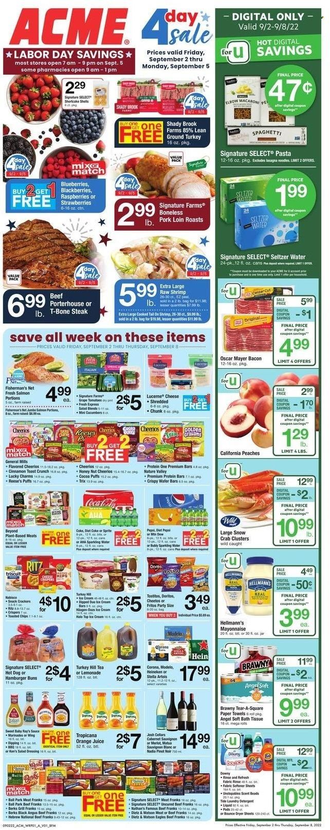 ACME (DE, NJ, NY, PA) Weekly Ad Flyer Specials September 2 to September 8, 2022