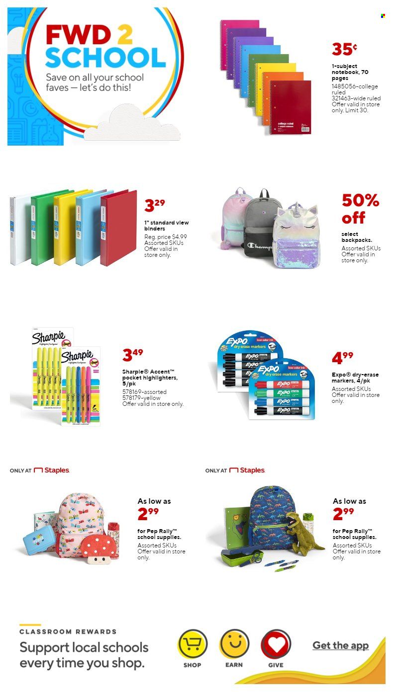 Staples Weekly Ad Flyer Specials September 4 to September 10, 2022