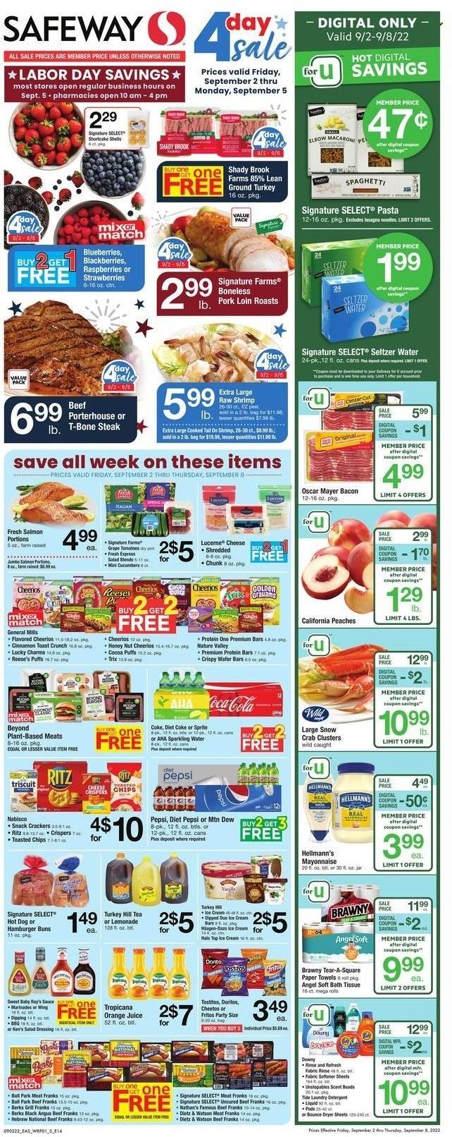 Safeway (MD, VA) Weekly Ad Flyer Specials September 2 to September 8, 2022