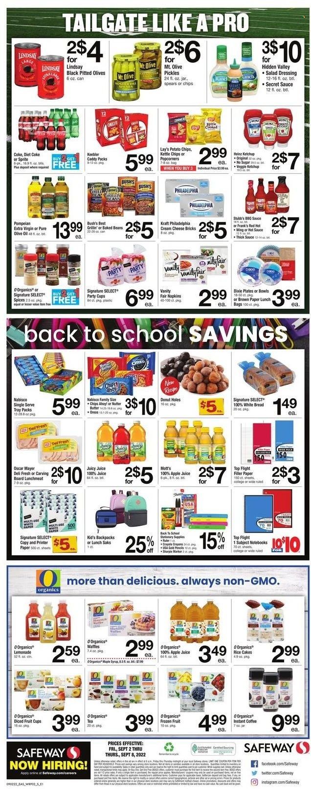 Safeway (MD, VA) Weekly Ad Flyer Specials September 2 to September 8, 2022