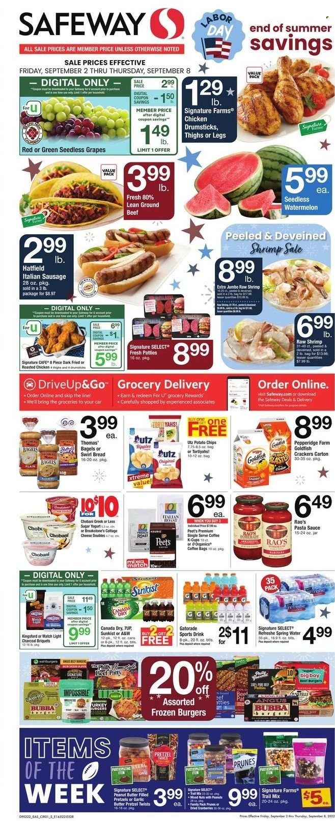 Safeway (MD, VA) Weekly Ad Flyer Specials September 2 to September 8, 2022