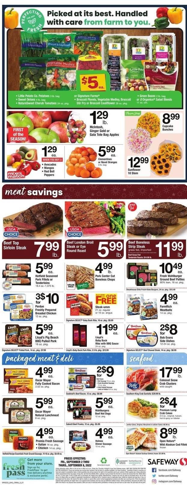 Safeway (MD, VA) Weekly Ad Flyer Specials September 2 to September 8, 2022