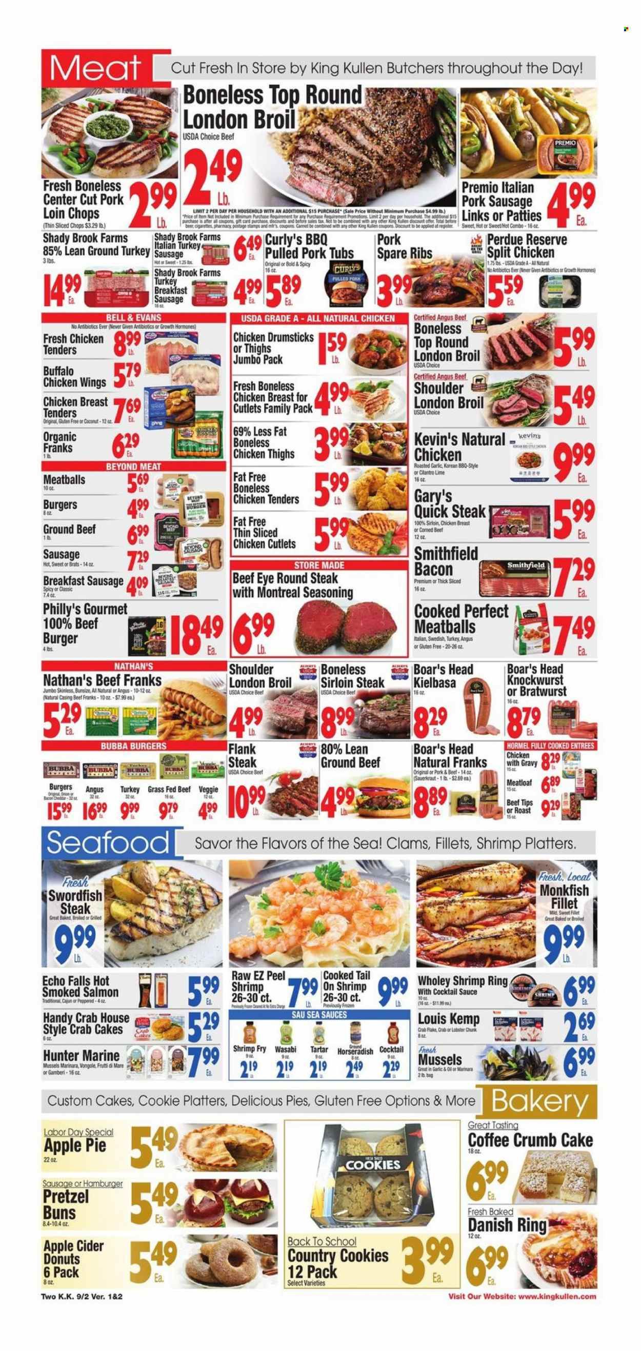 King Kullen (NY) Weekly Ad Flyer Specials September 2 to September 8, 2022