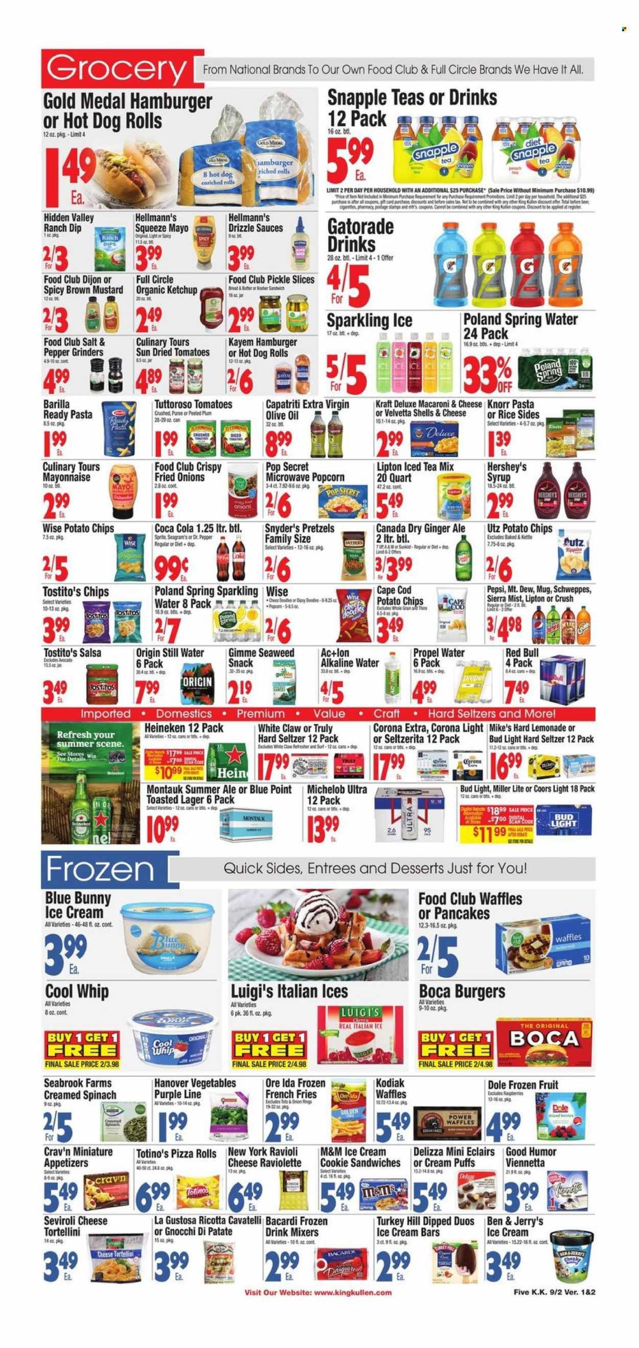 King Kullen (NY) Weekly Ad Flyer Specials September 2 to September 8, 2022