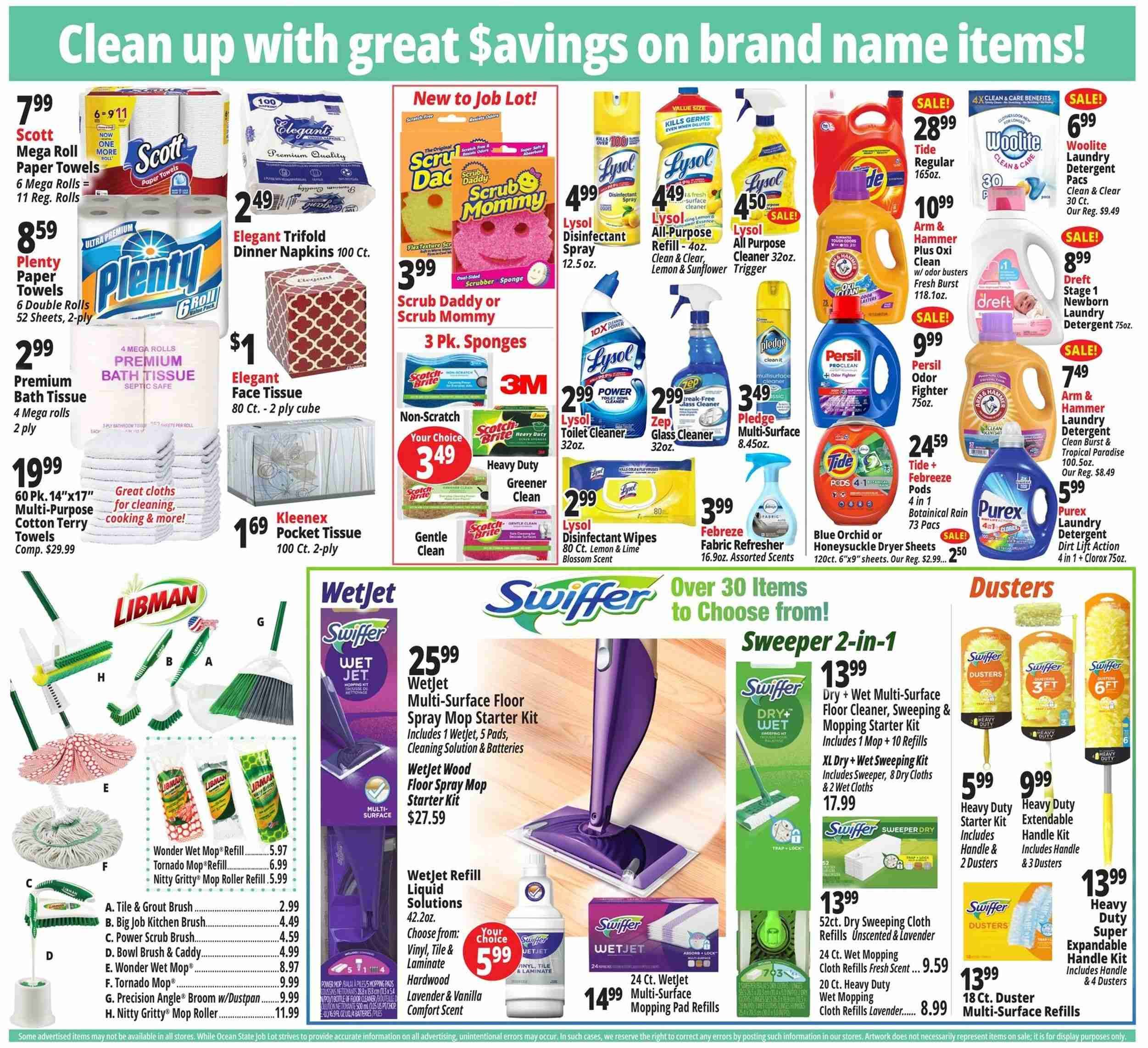 Ocean State Job Lot (CT, MA, ME, NH, NY, RI, VT) Weekly Ad Flyer Specials September 1 to September 7, 2022