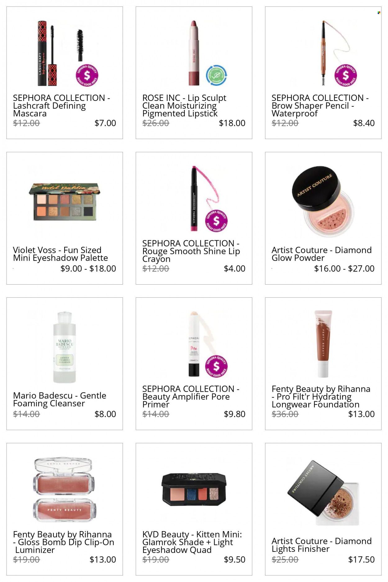 Sephora Promotions & Flyer Specials October 2022