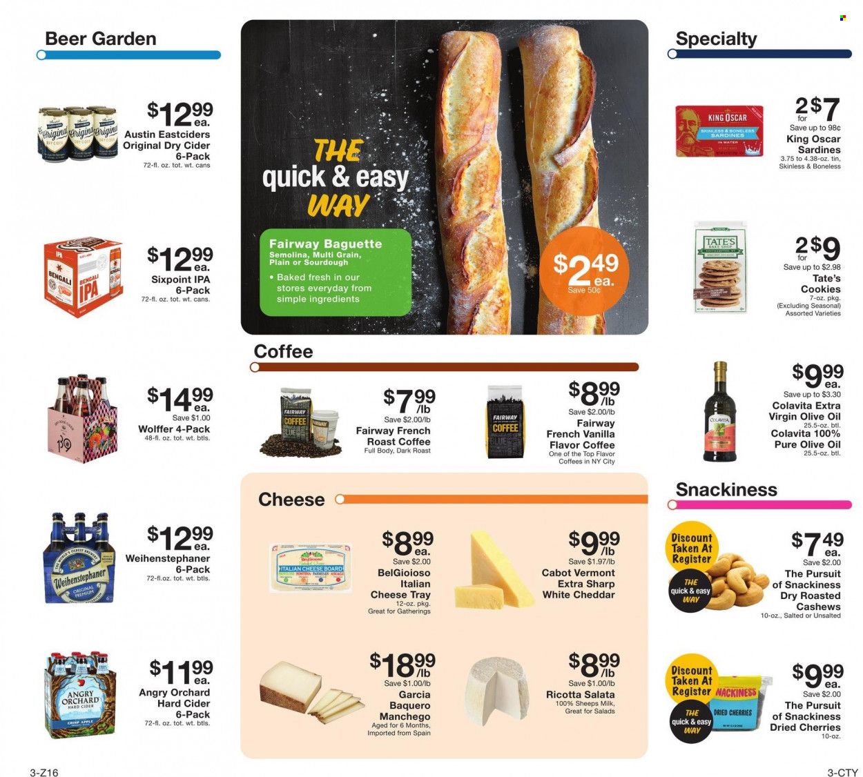 Fairway Market (CT, NJ, NY) Weekly Ad Flyer Specials September 2 to September 8, 2022