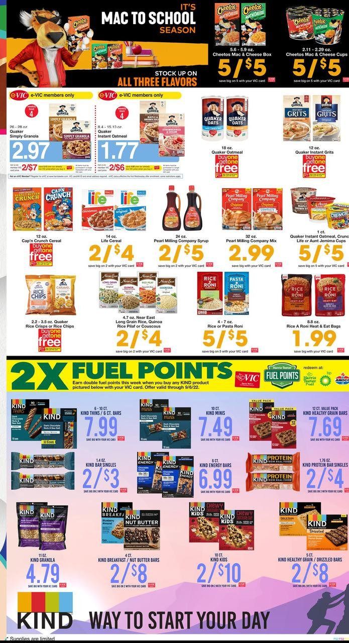 Harris Teeter Weekly Ad Flyer Specials August 31 to September 6, 2022