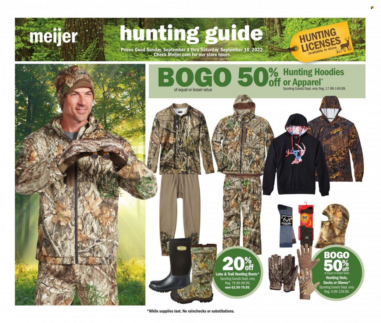 Meijer (MI) Weekly Ad Flyer Specials September 4 to September 10, 2022