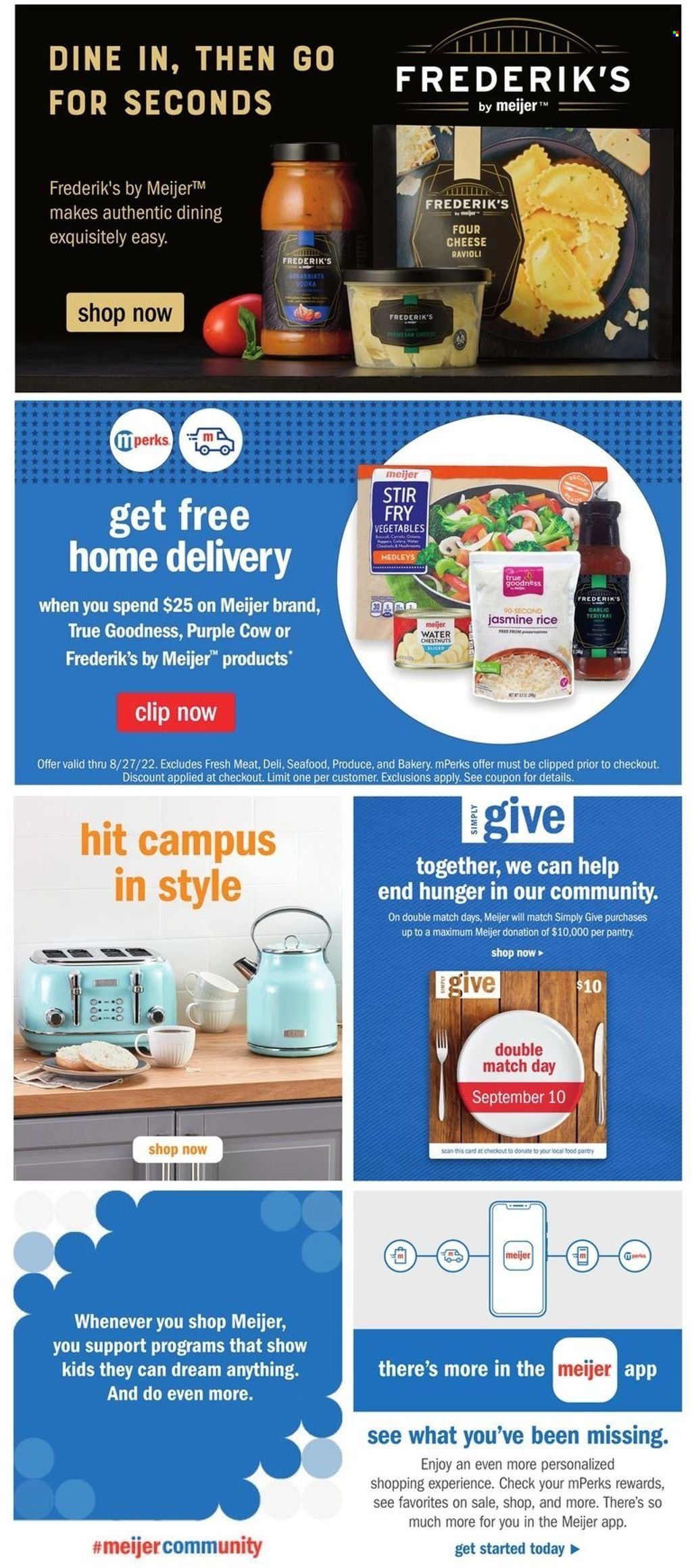 Meijer (IN) Weekly Ad Flyer Specials September 4 to September 10, 2022