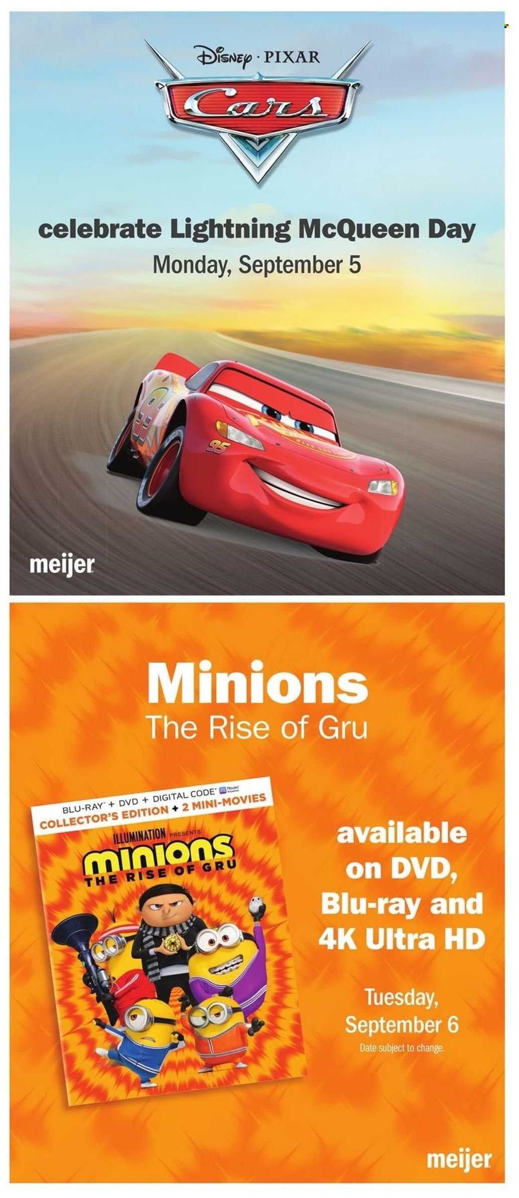 Meijer (IN) Weekly Ad Flyer Specials September 4 to September 10, 2022