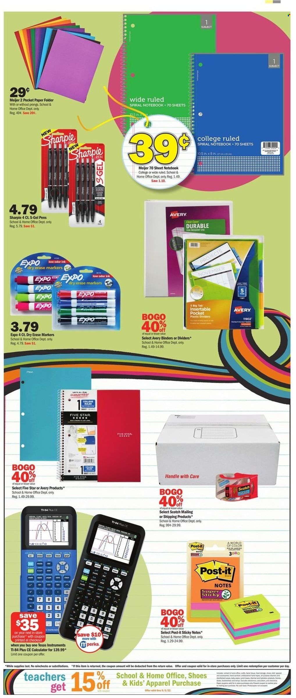 Meijer (OH) Weekly Ad Flyer Specials September 4 to September 10, 2022