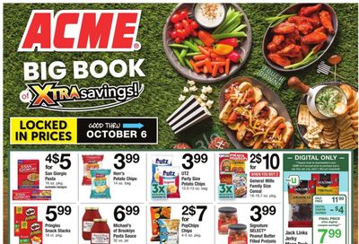 ACME (DE, NJ, NY, PA) Weekly Ad Flyer Specials September 2 to October 6, 2022