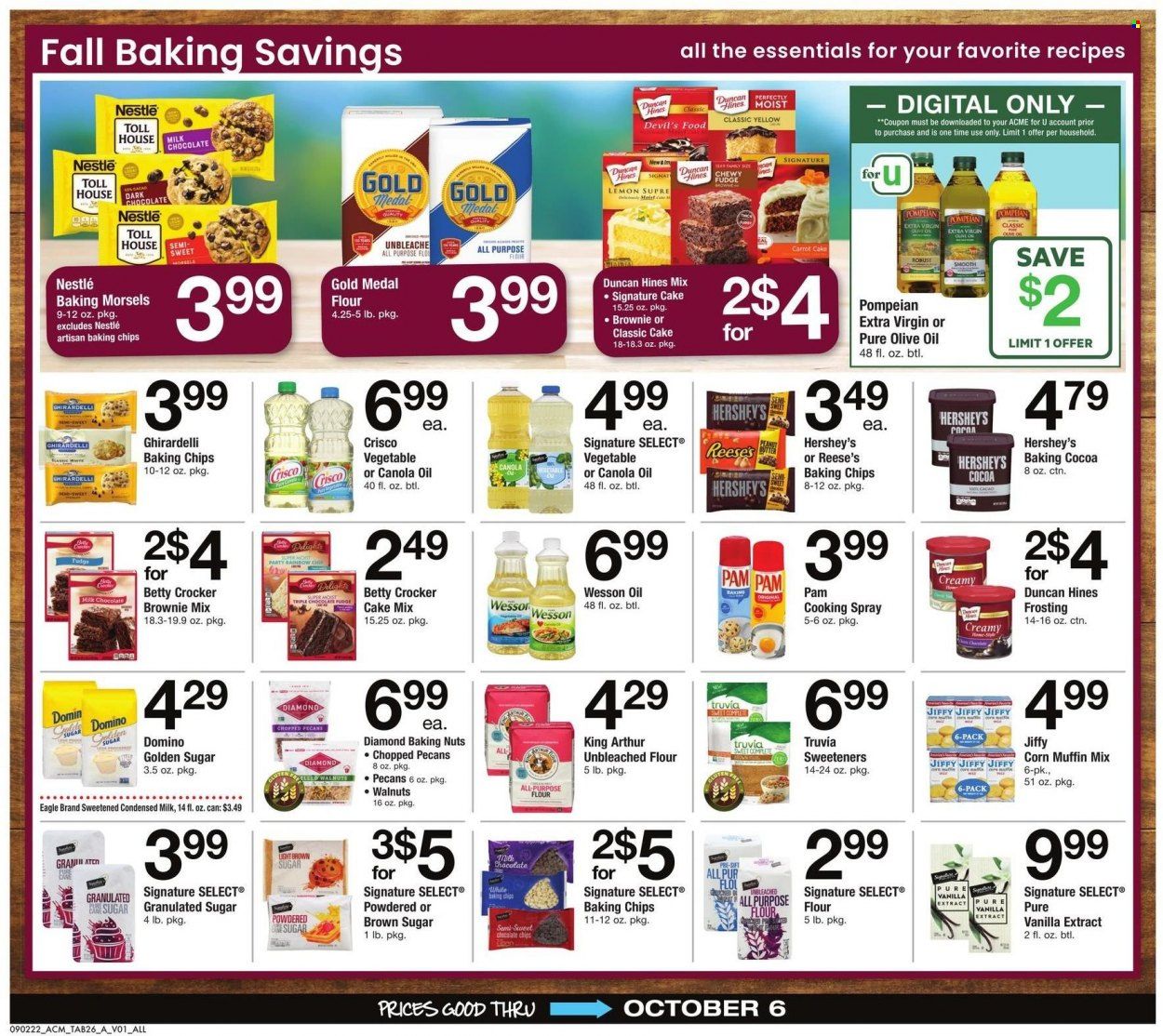 ACME (DE, NJ, NY, PA) Weekly Ad Flyer Specials September 2 to October 6, 2022