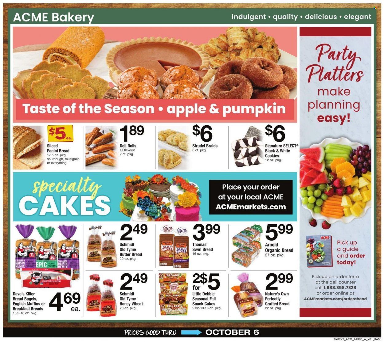 ACME (DE, NJ, NY, PA) Weekly Ad Flyer Specials September 2 to October 6, 2022