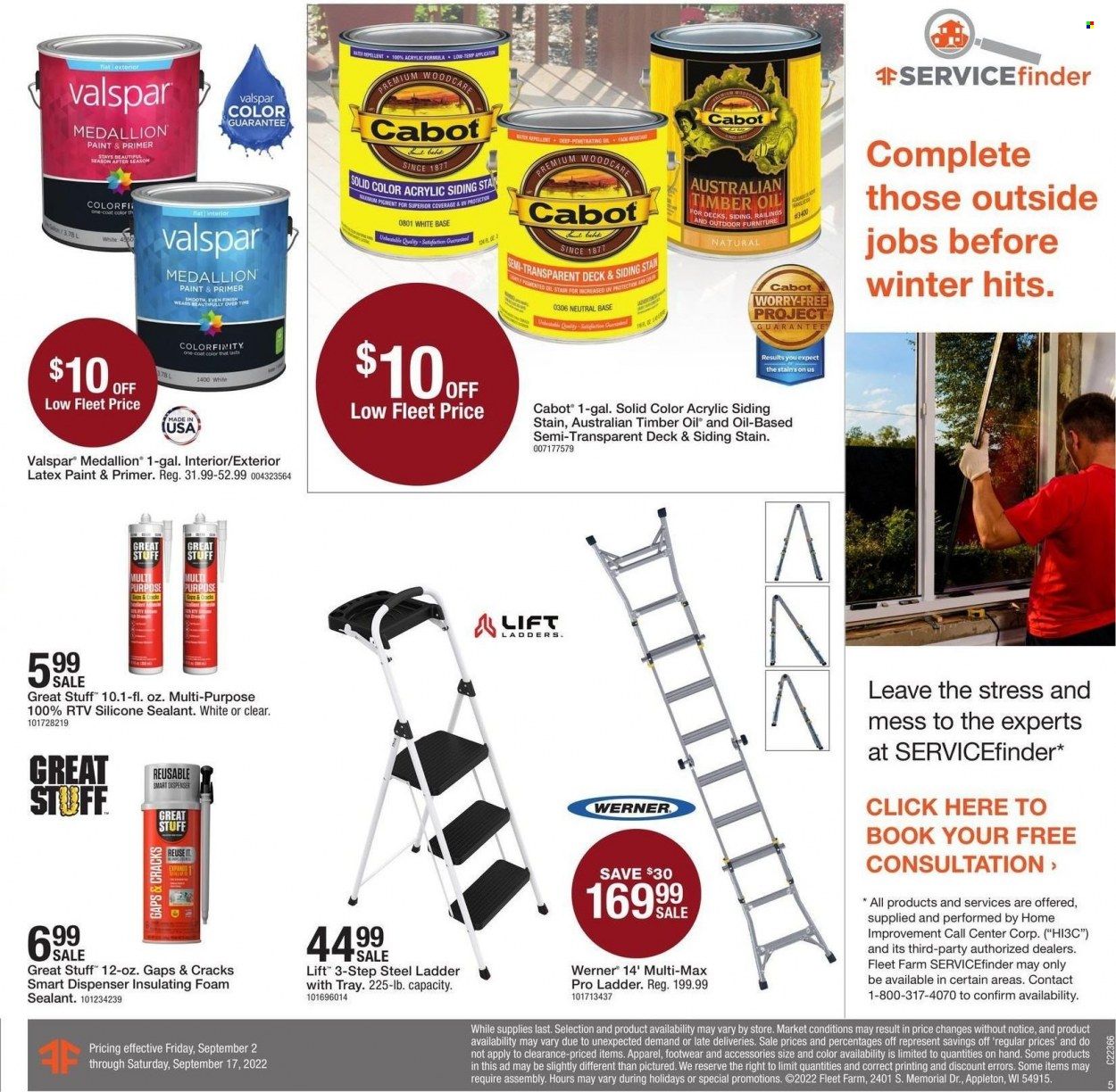 Fleet Farm (IA, MN, ND, WI) Weekly Ad Flyer Specials September 2 to September 17, 2022