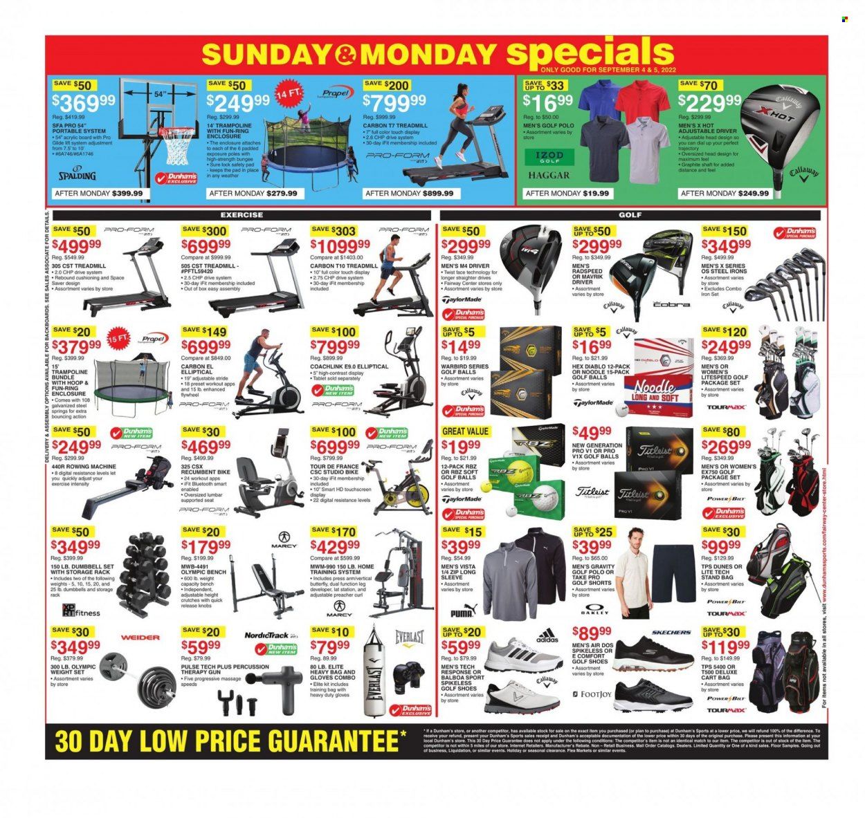 Dunham's Sports Weekly Ad Flyer Specials September 3 to September 8, 2022