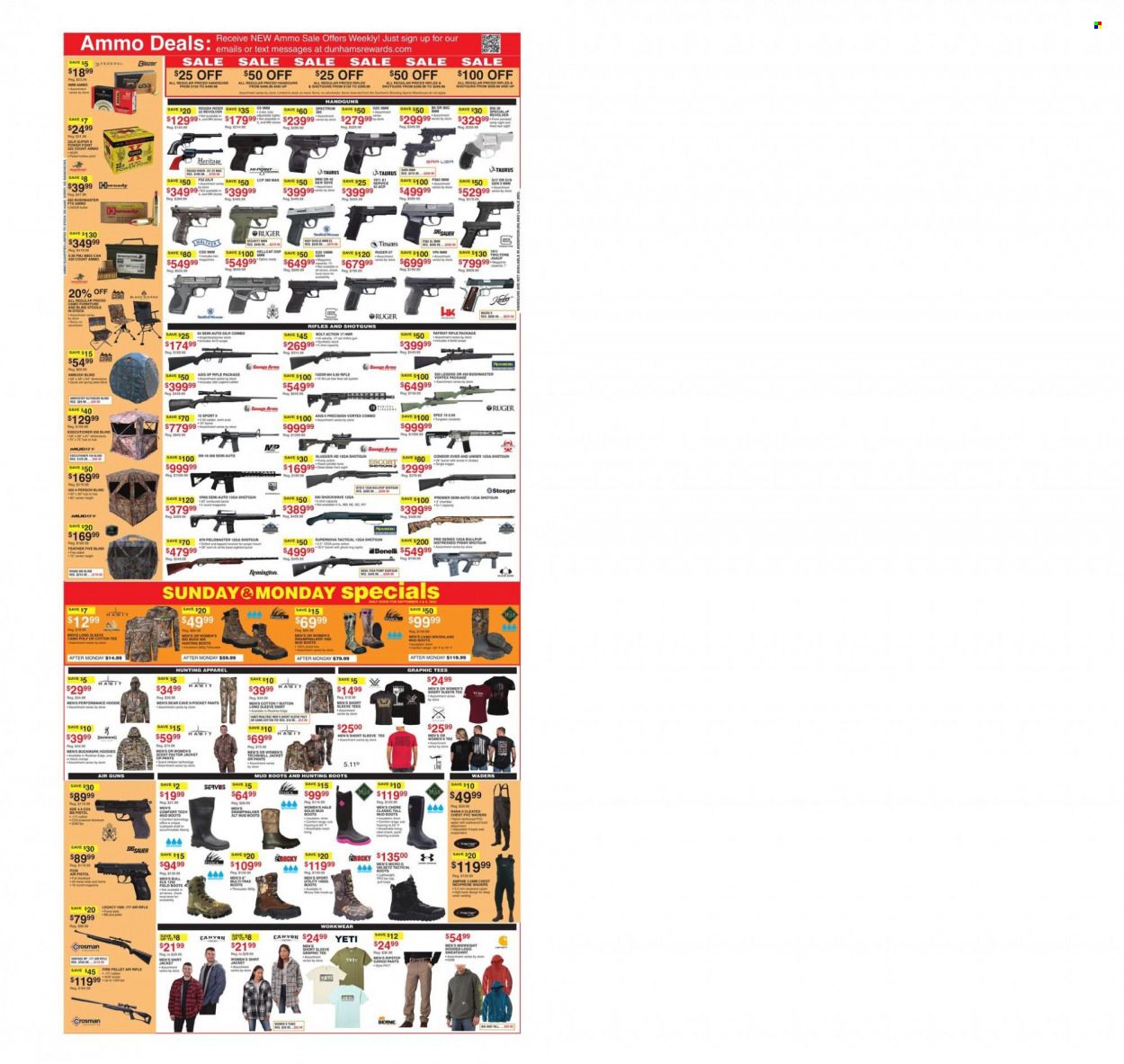 Dunham's Sports (MI) Weekly Ad Flyer Specials September 3 to September 8, 2022