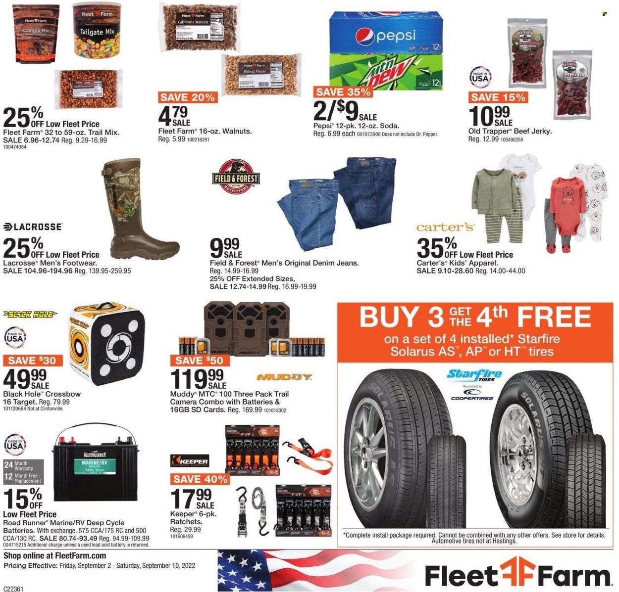 Fleet Farm (IA, MN, ND, WI) Weekly Ad Flyer Specials September 2 to September 10, 2022