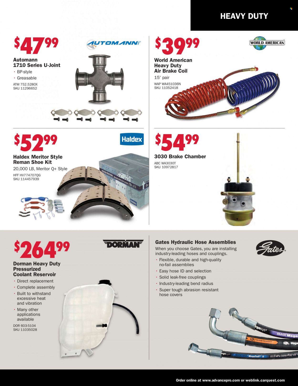 Carquest Weekly Ad Flyer Specials September 1 to October 31, 2022