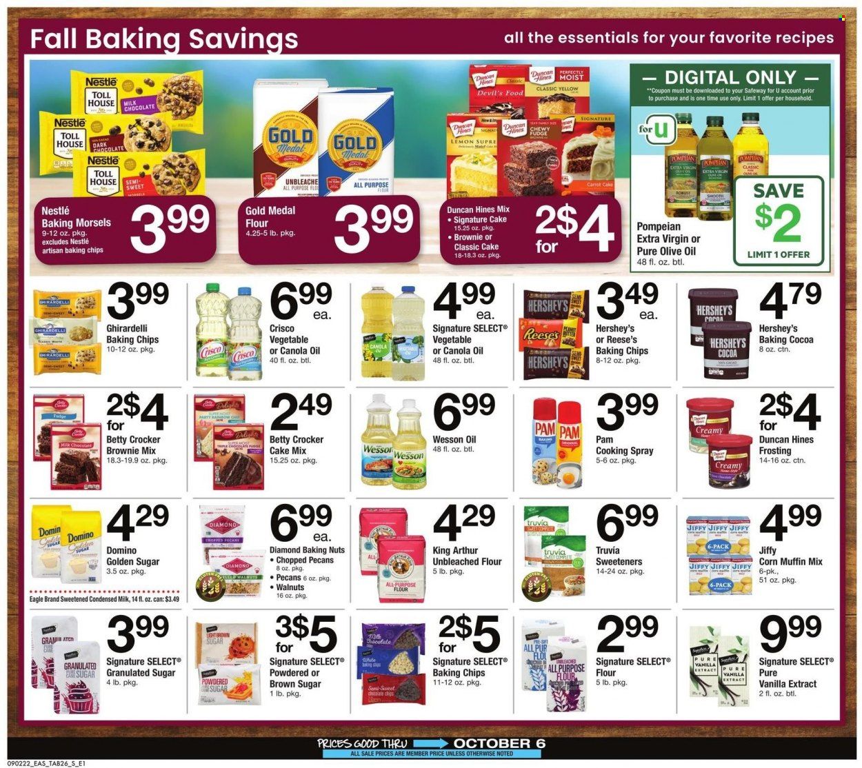 Safeway (MD, VA) Weekly Ad Flyer Specials September 2 to October 6, 2022