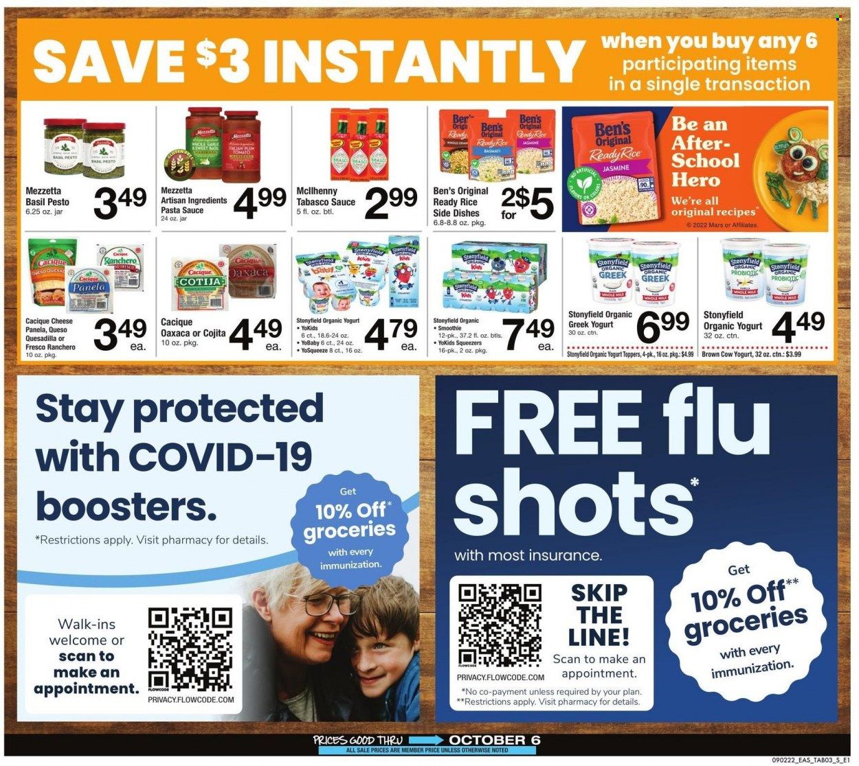 Safeway (MD, VA) Weekly Ad Flyer Specials September 2 to October 6, 2022