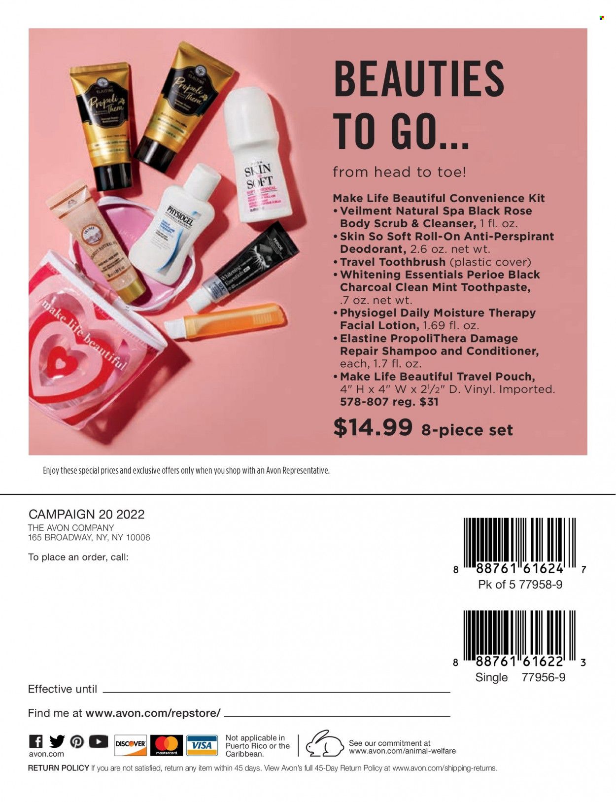 Avon Weekly Ad Flyer Specials August 31 to September 13, 2022