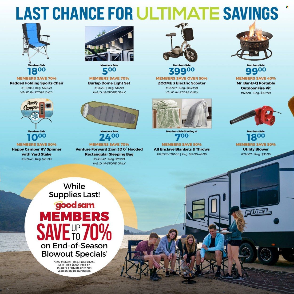 Camping World Weekly Ad Flyer Specials September 1 to September 14, 2022