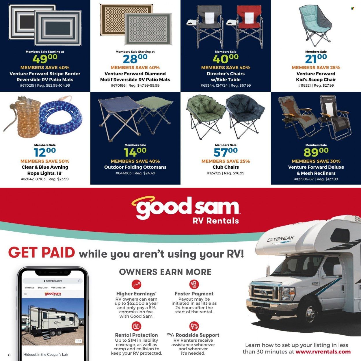 Camping World Weekly Ad Flyer Specials September 1 to September 14, 2022