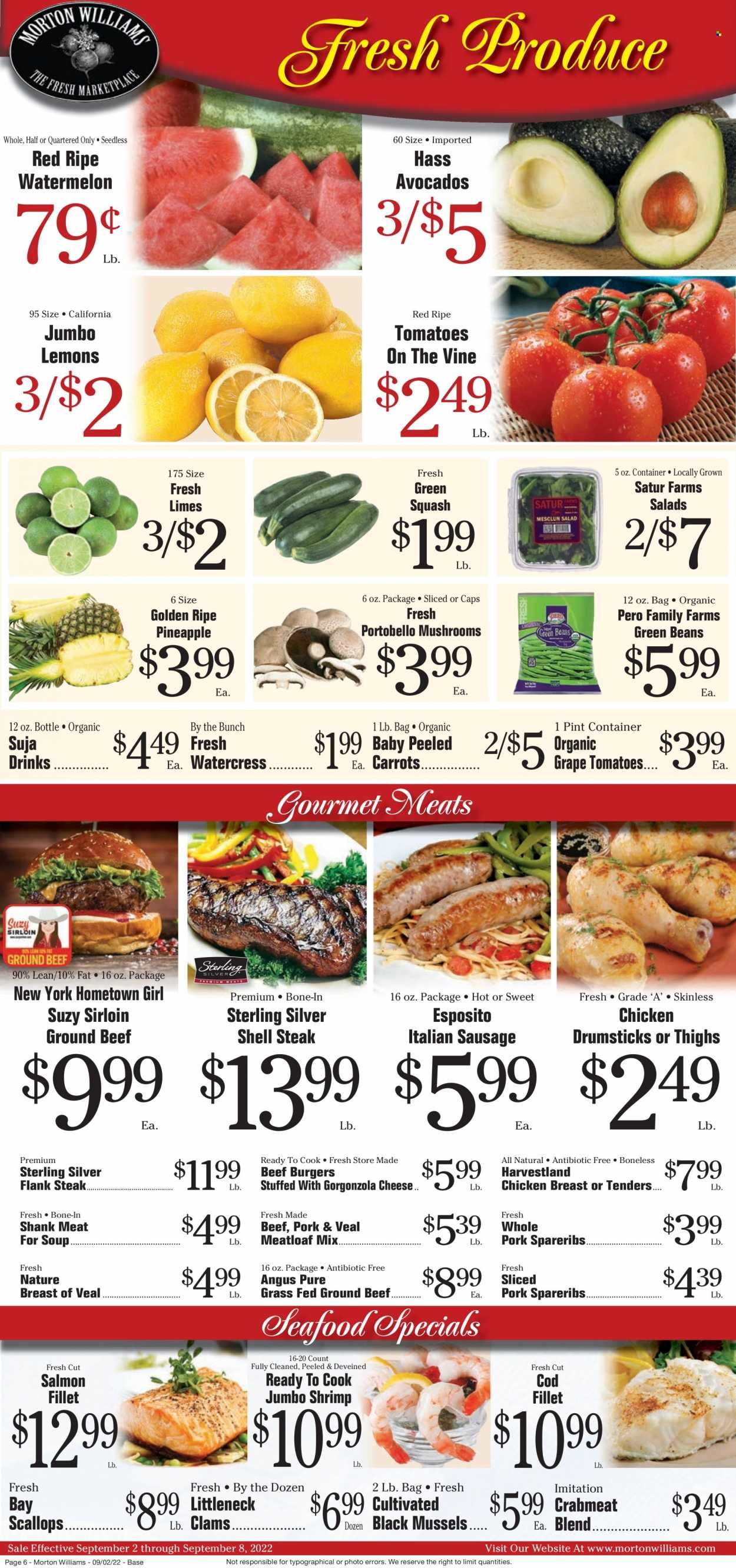 Morton Williams (NY) Weekly Ad Flyer Specials September 2 to September 8, 2022