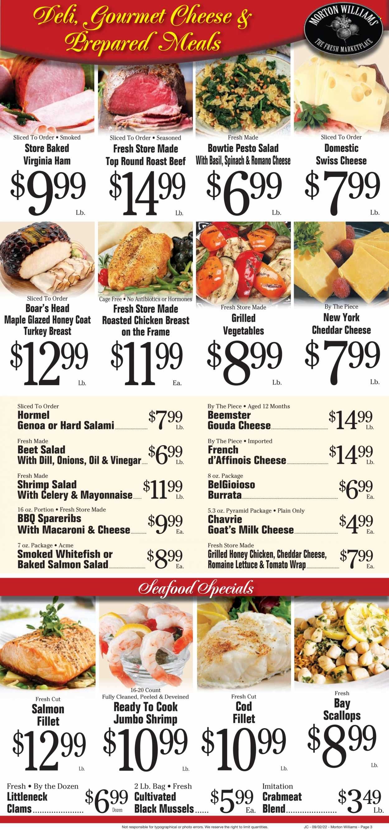Morton Williams (NJ) Weekly Ad Flyer Specials September 2 to September 8, 2022