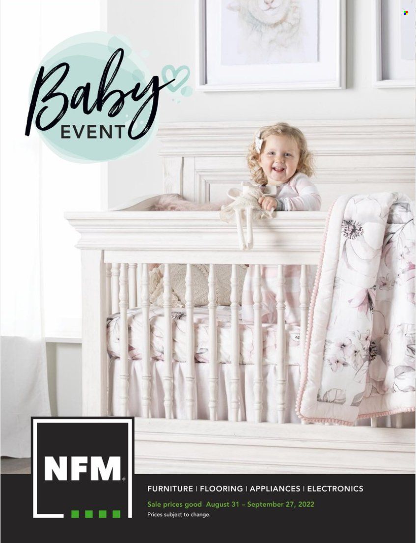 Nebraska Furniture Mart (IA, KS, NE, TX) Weekly Ad Flyer Specials August 31 to September 27, 2022