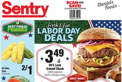 Sentry Foods Weekly Ad Flyer Specials September 1 to September 7, 2022