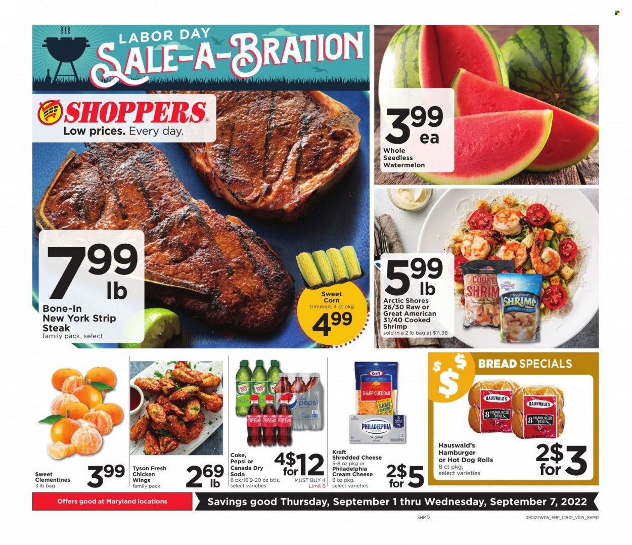 Shoppers (MD, VA) Weekly Ad Flyer Specials September 1 to September 7, 2022