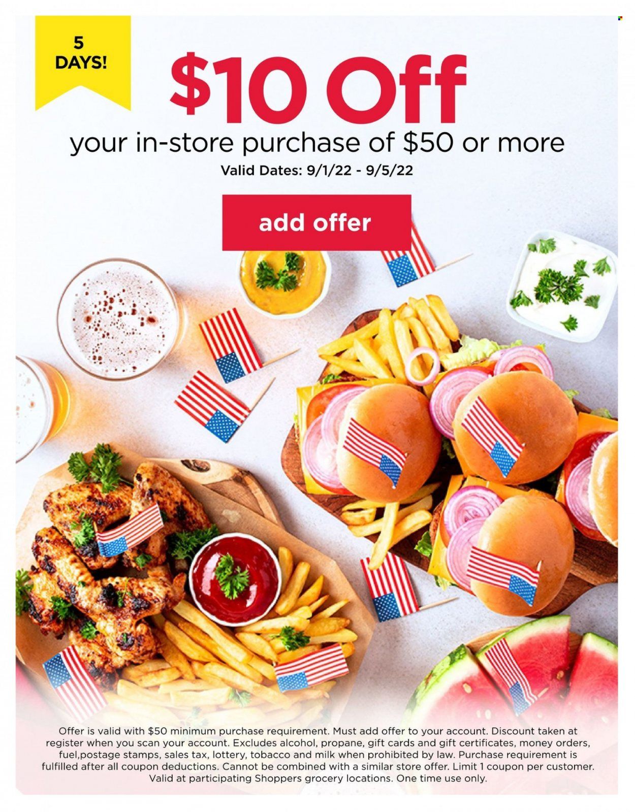 Shoppers (MD, VA) Weekly Ad Flyer Specials September 1 to September 5, 2022
