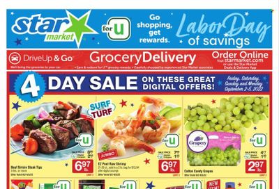 Star Market Weekly Ad Flyer Specials September 2 to September 8, 2022
