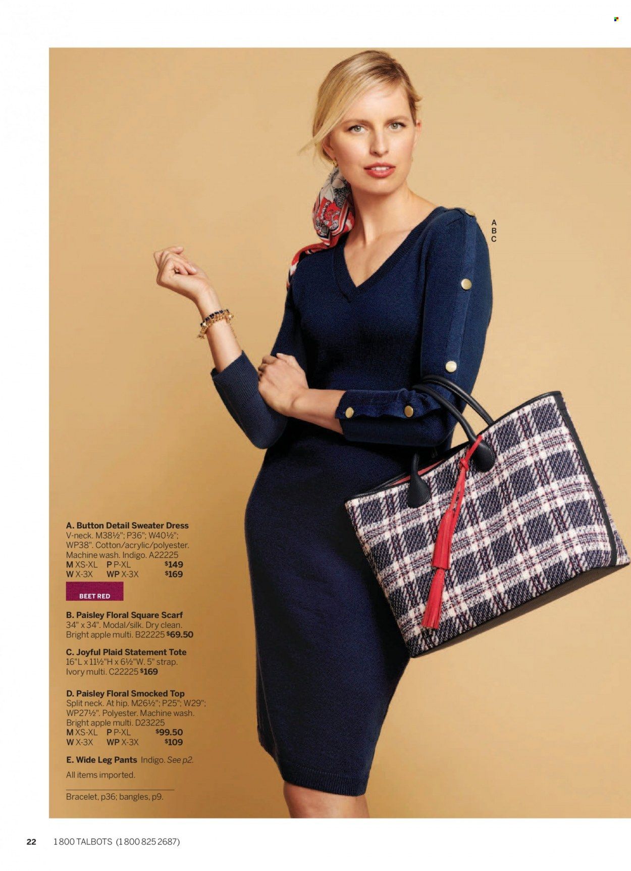 Talbots Weekly Ad Flyer Specials September 1 to September 30, 2022