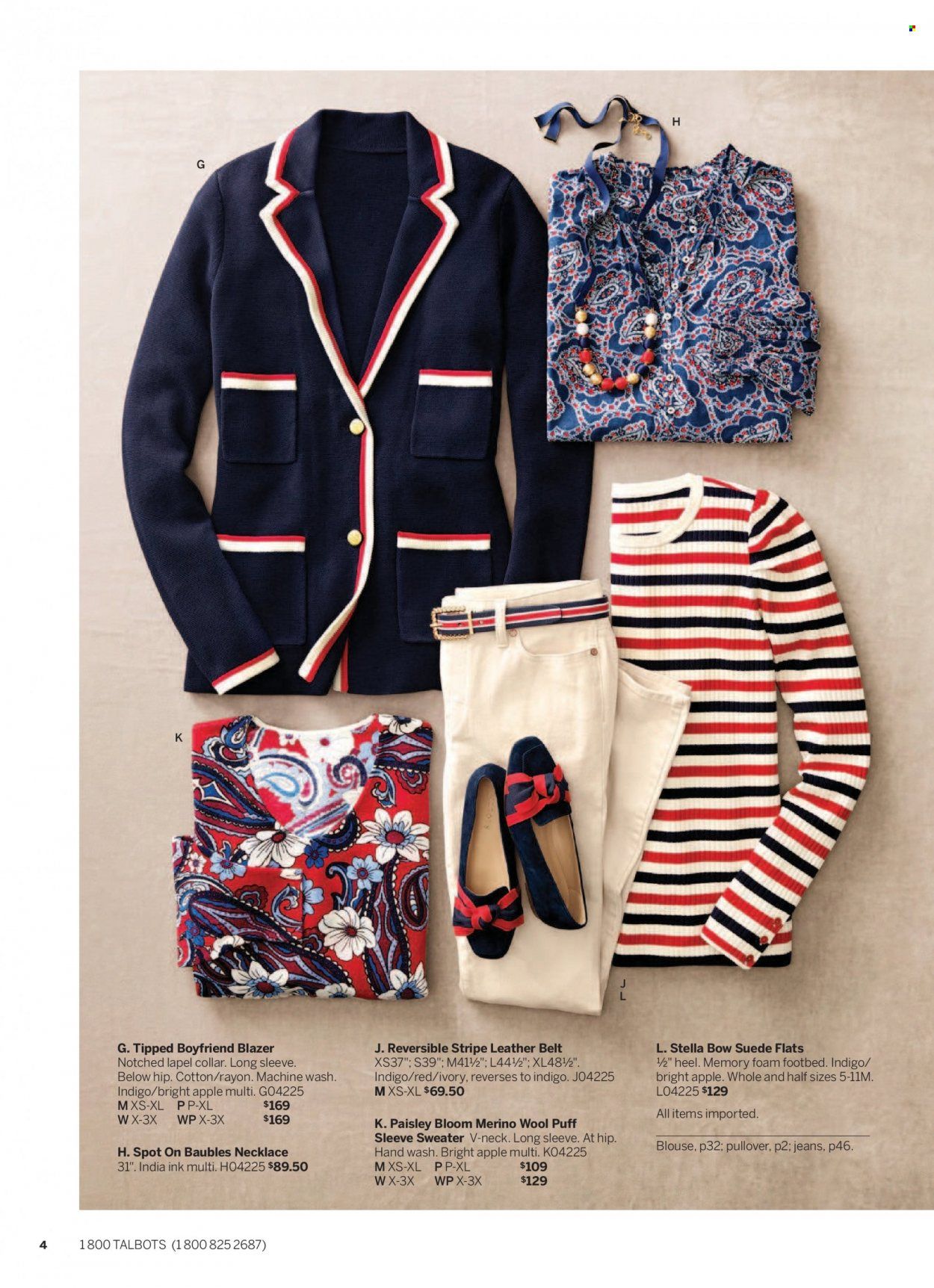 Talbots Weekly Ad Flyer Specials September 1 to September 30, 2022