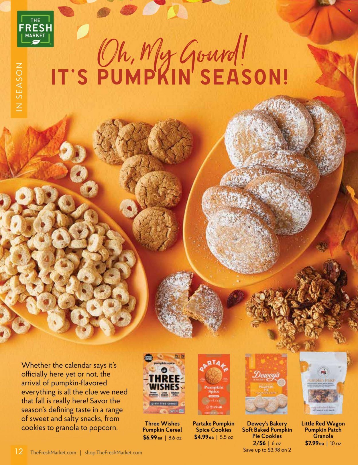 The Fresh Market Weekly Ad Flyer Specials August 31 to October 4, 2022