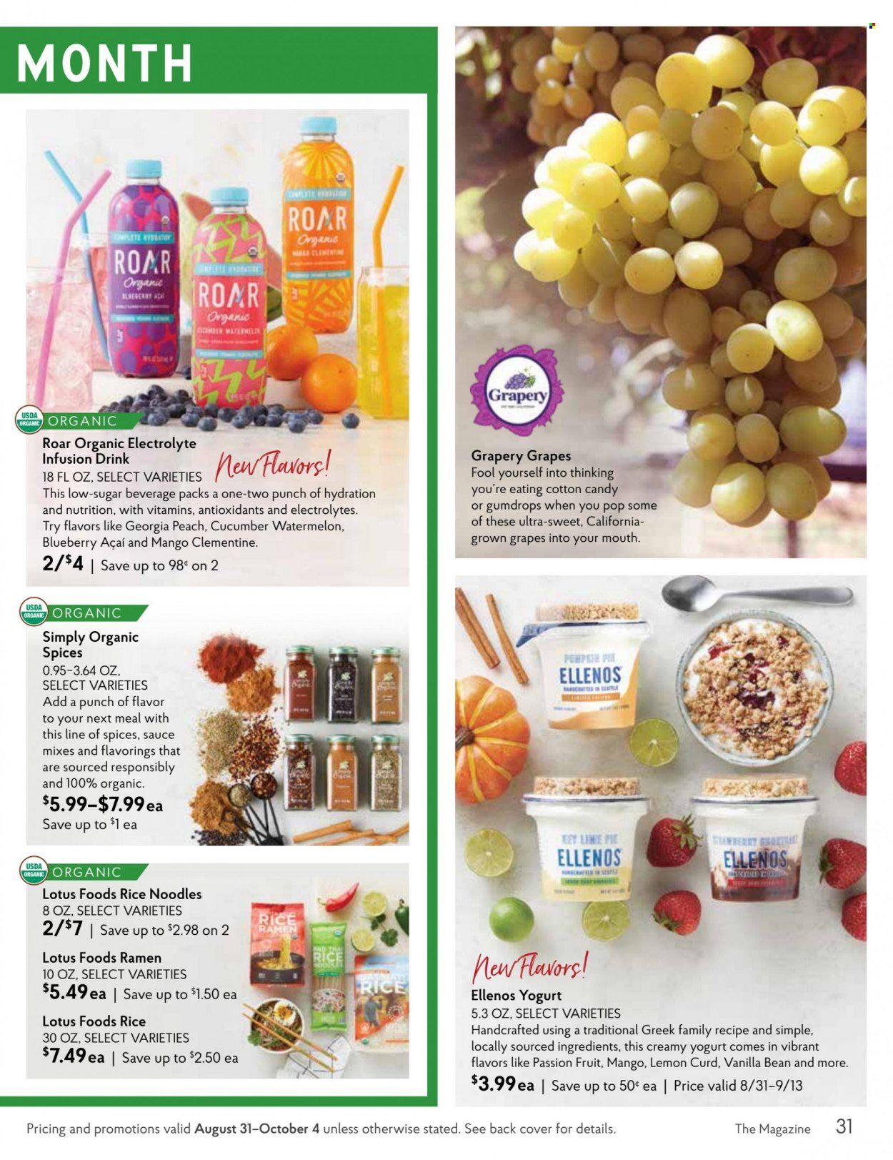 The Fresh Market Weekly Ad Flyer Specials August 31 to October 4, 2022