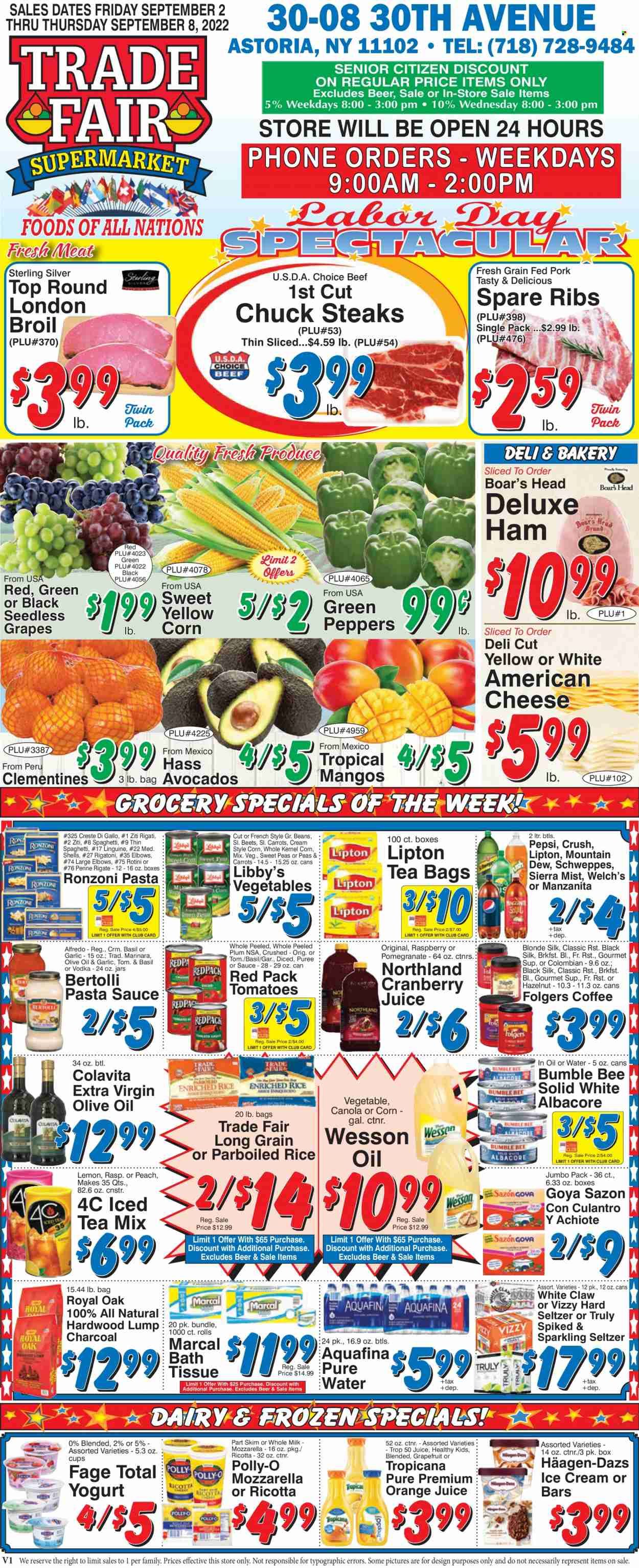 Trade Fair Supermarket (NY) Weekly Ad Flyer Specials September 2 to September 8, 2022