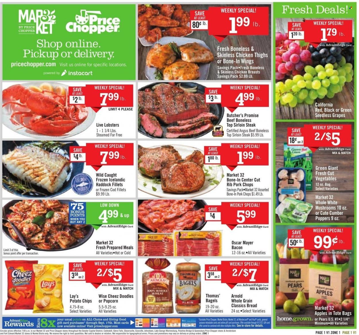 Price Chopper (CT, NY, PA, VT) Weekly Ad Flyer Specials September 4 to September 10, 2022