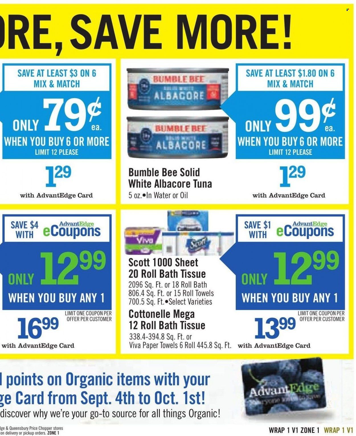 Price Chopper (CT, NY, PA, VT) Weekly Ad Flyer Specials September 4 to September 10, 2022