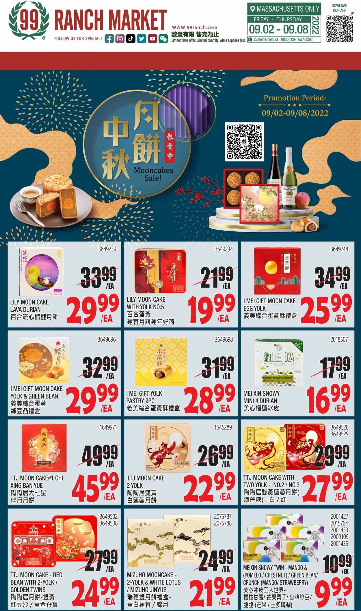 99 Ranch Market (47) Weekly Ad Flyer Specials September 2 to September 8, 2022