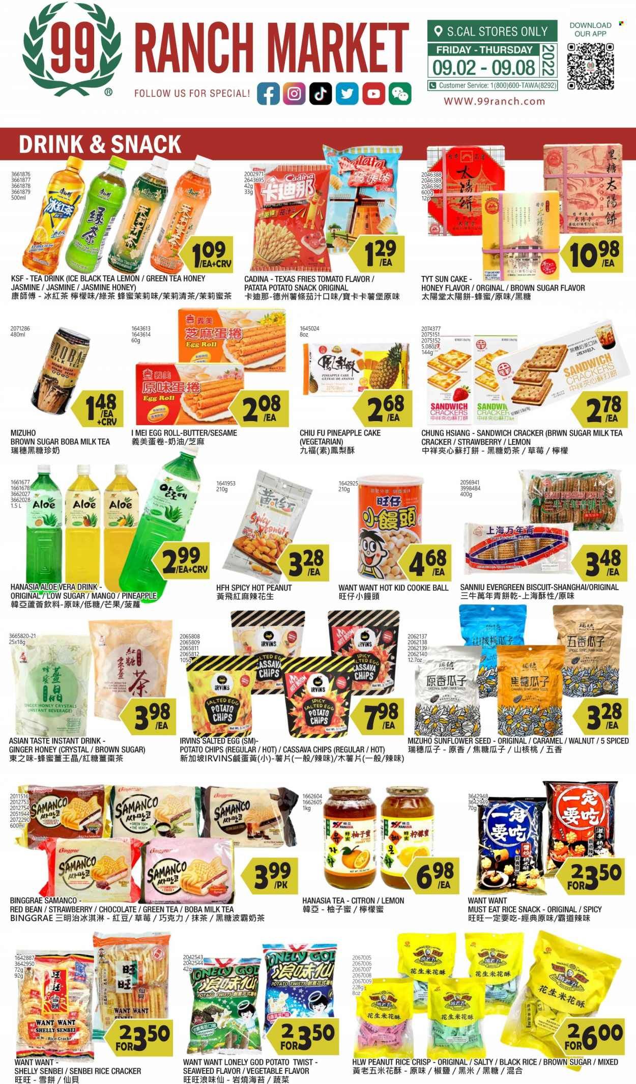 99 Ranch Market (40, CA) Weekly Ad Flyer Specials September 2 to September 8, 2022