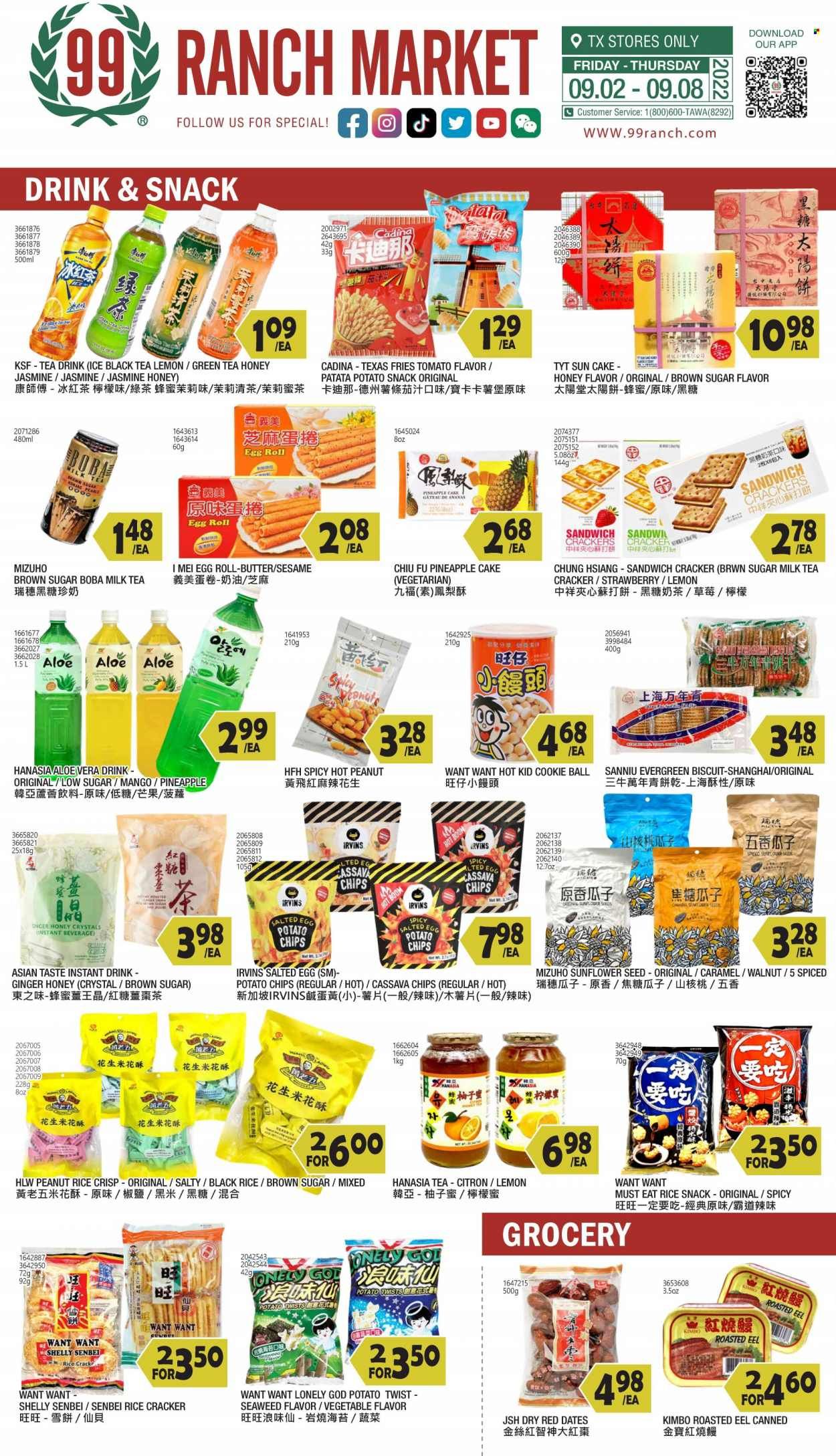 99 Ranch Market (TX) Weekly Ad Flyer Specials September 2 to September 8, 2022