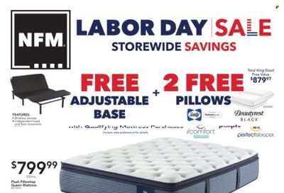 Nebraska Furniture Mart (IA, KS, NE, TX) Weekly Ad Flyer Specials September 2 to September 6, 2022