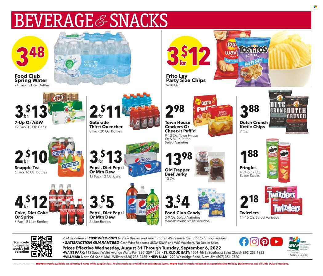 Cash Wise (MN) Weekly Ad Flyer Specials August 31 to September 6, 2022